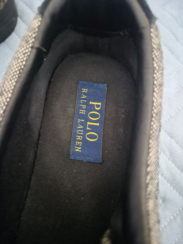 Zapatillas Polo Ralph Lauren 43 - Gris/Negro