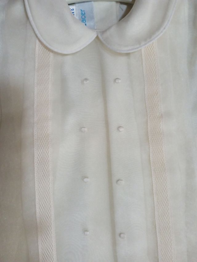 Pelele ceremonia 3m Llacer a estrenar con etiqueta