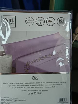 Sábanas Cama 105 - Lila