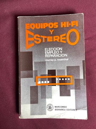 Libros de reparación de electrónica, averías, etc