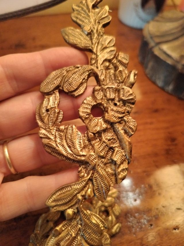 Fregi in ottone - Coppia