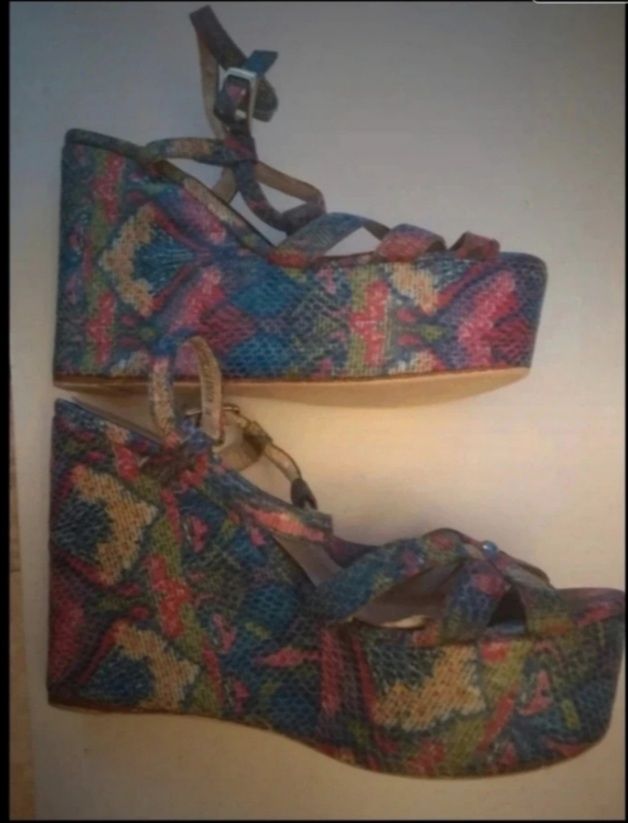 Sandali estivi multicolor