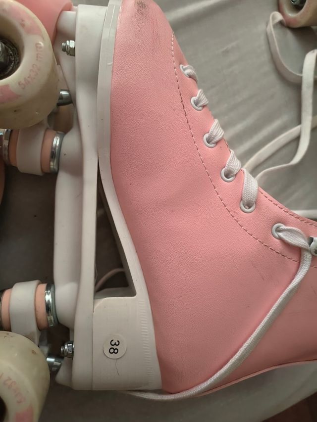 Patines Oxelo niña rosa talla 38