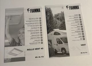 Claraboya Fiamma Vent 40 + oscurecedor Rollo Vent 