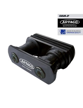Candado Artago 69T + Cadena Abus 10 KS170