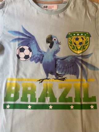 Lote 4 Camisetas Niño 6-8 años H&M