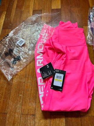 Leggings Under Armour M Rosa
