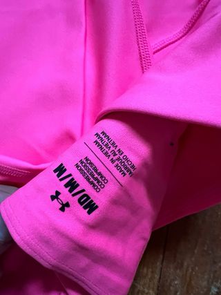 Leggings Under Armour M Rosa