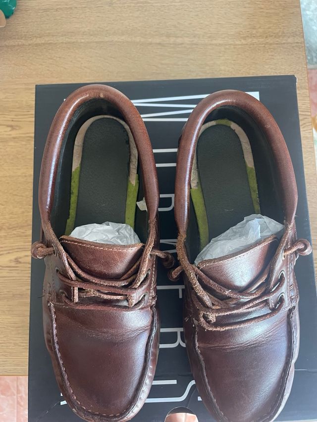 Zapatos nauticos Gorila marrones