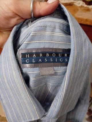 Camicia Uomo a Righe Blu e Bianca