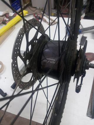 Rueda bici 26" Shimano Alfine