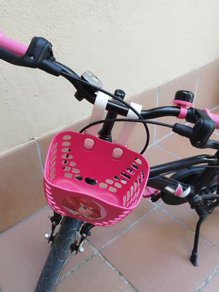 Bicicleta niña B'Twin 16" rosa