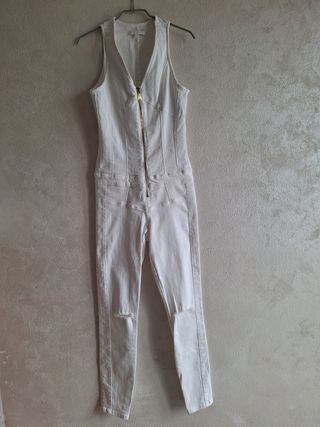 Tuta Guess bianca estiva