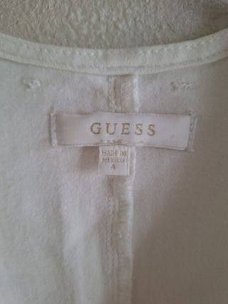 Tuta Guess bianca estiva