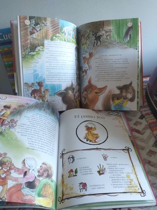 Lote de cuentos infantiles en
1,2 y 5 minutos 
