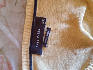 Suéter amarillo Easy Wear M