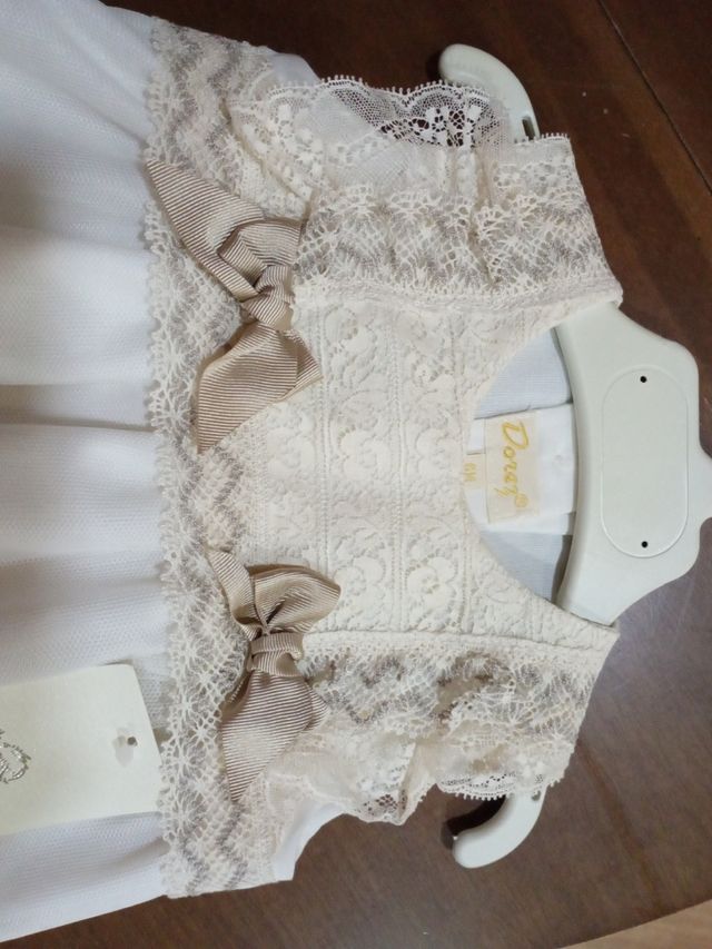 Pelele bebé marca Dorez 3m. Nuevo