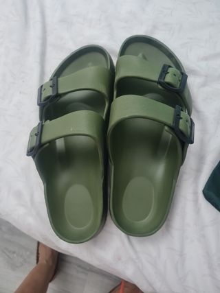 Chanclas agua - Verde Oliva - Talla 38/38.5