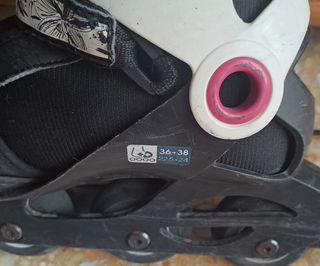 Patines Oxelo niña, talla 36/38 ajustable