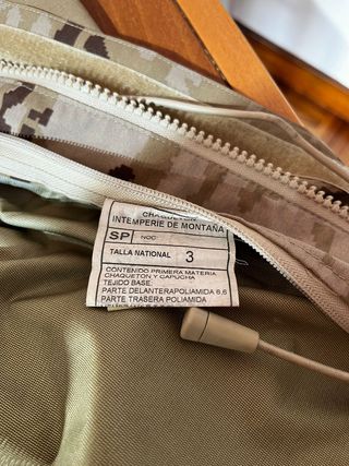 Chaquetón Goretex Ejército Español (oficial)