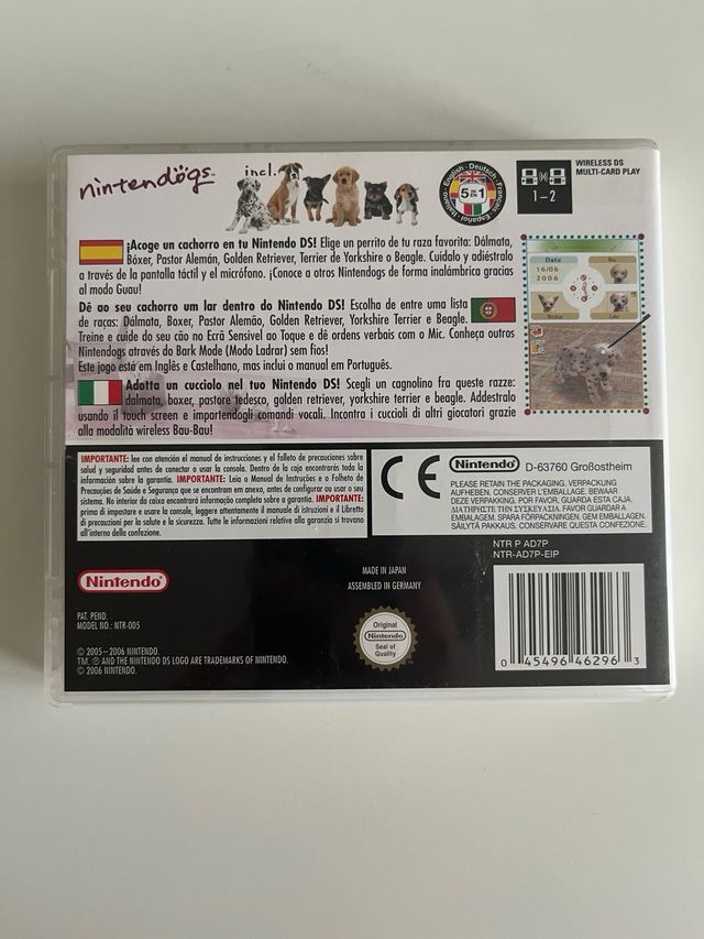 Nintendogs Dálmata & Amigos DS