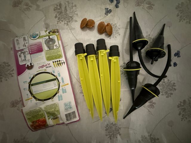 Riego por goteo Difusores y semillas gratis