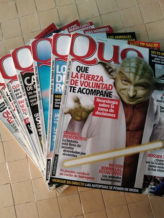 Revistas Quo 88, 89, 93, 94, 103, 105, 106.