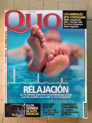 Revistas Quo 88, 89, 93, 94, 103, 105, 106.