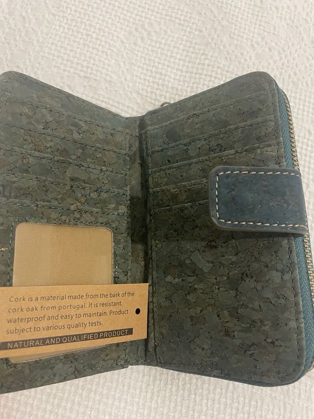 Cartera Corcho - Azul,Multicolor