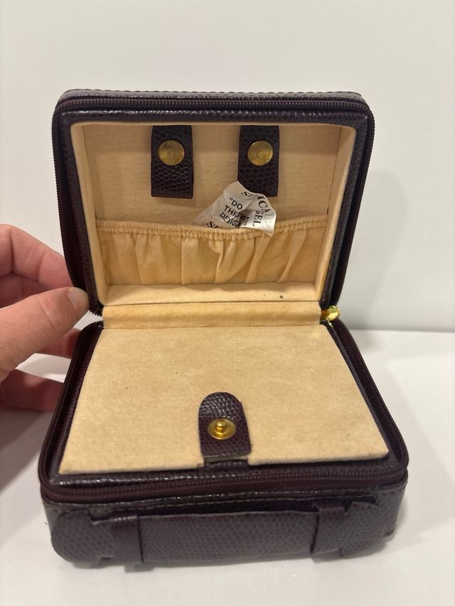 Joyero Marrón de Viaje