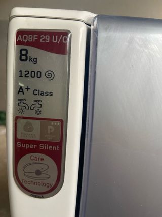 Lavadora Hotpoint Ariston Aqualis 8kg