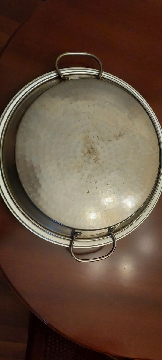 Paella acero inox. con tapa