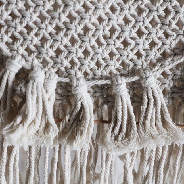 Lámparas macramé Maison du Monde NUEVAS.