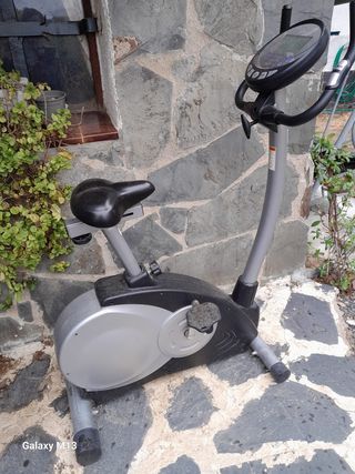 Bicicleta estática + extras