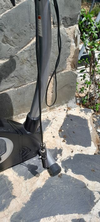 Bicicleta estática + extras