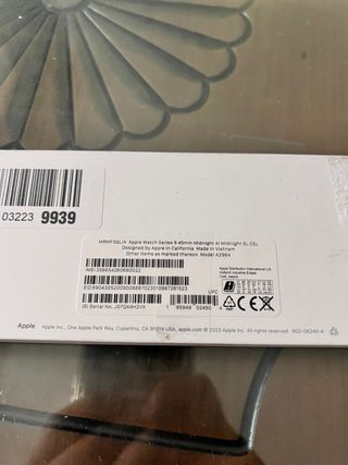 Apple Watch Serie 9 GPS+Cellular 45mm