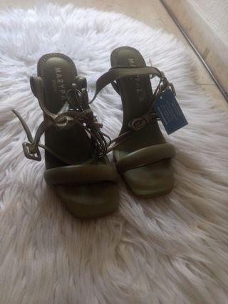 MARYPAZ - Zapatos tacón mujer 37