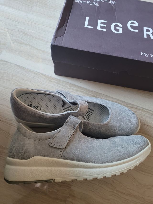 Merceditas/Zapatillas Legero mujer gris nº41