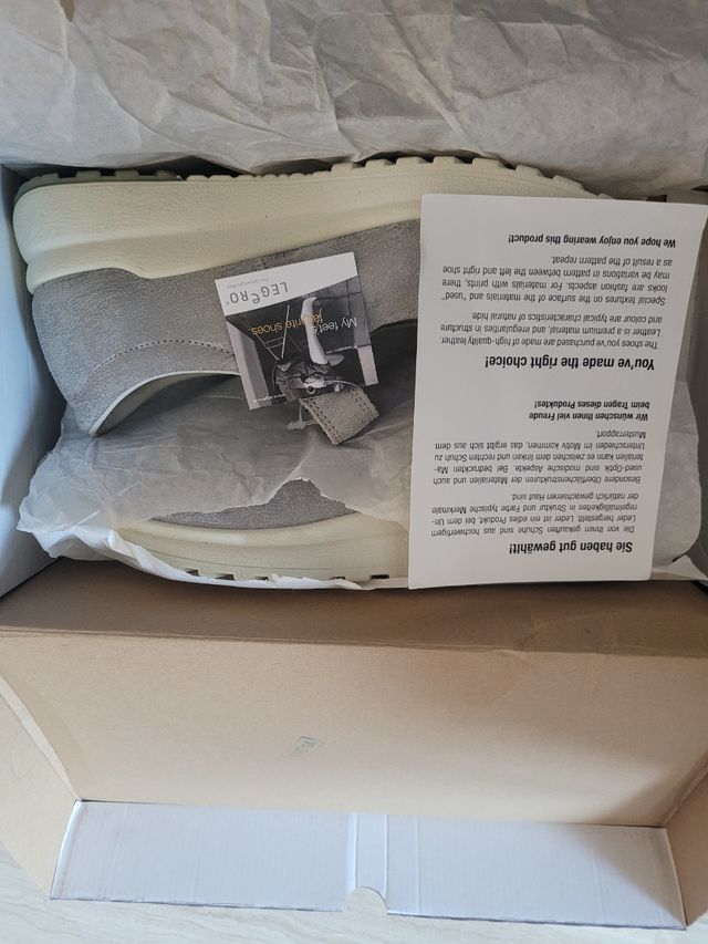 Merceditas/Zapatillas Legero mujer gris nº41