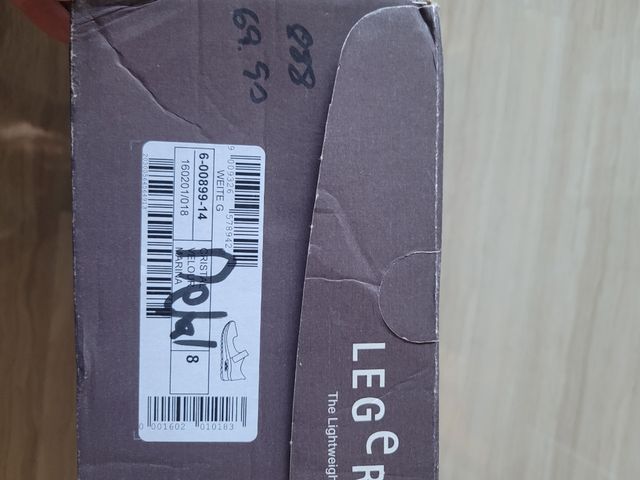 Merceditas/Zapatillas Legero mujer gris nº41