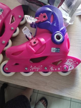 Patines niña iniciación talla 32 / 34