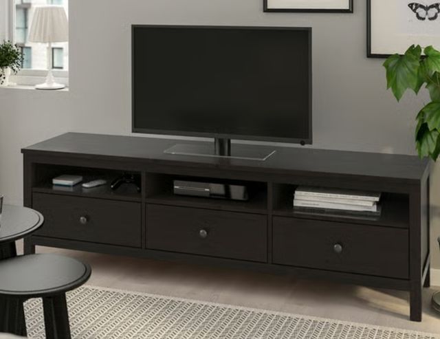 Aparador TV negro - madera