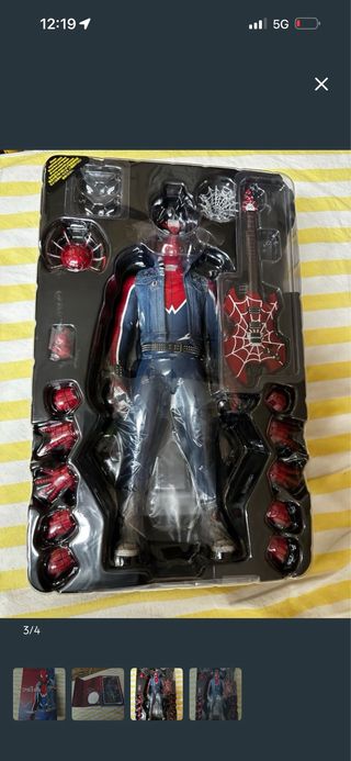 Hot Toys Spider-Man Anti-Ock y spider punk