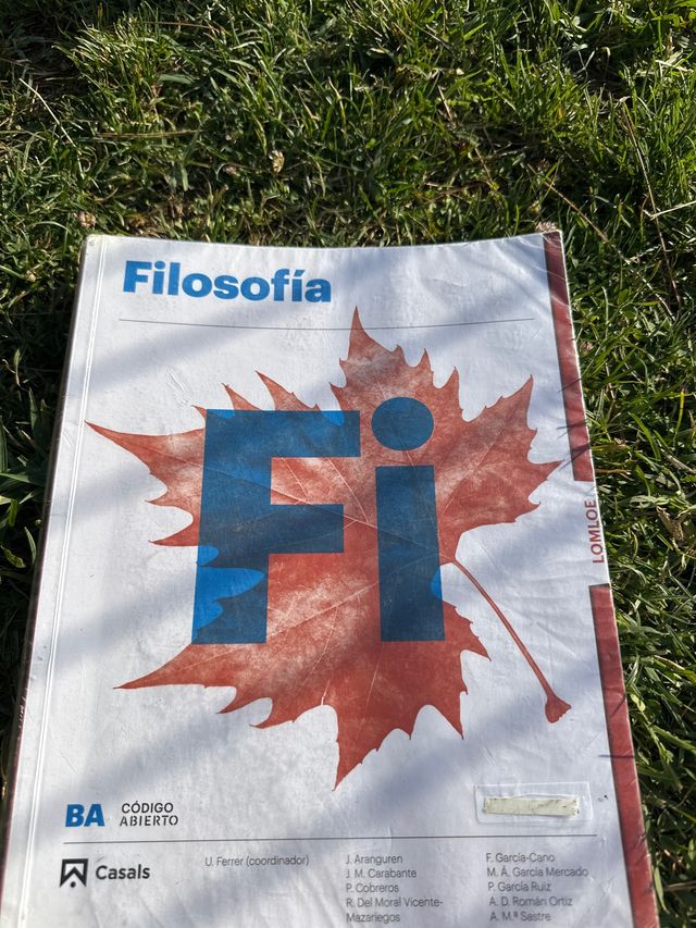 Filosofia 1 BA