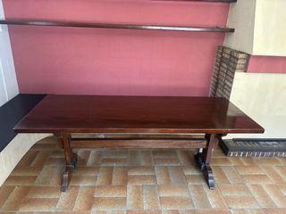 Mesa madera maciza + 3 sillas