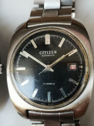 Reloj Citizen automático 17 joyas