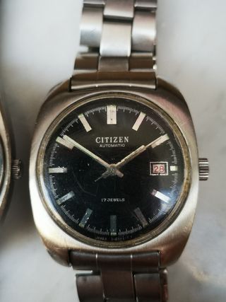 Reloj Citizen automático 17 joyas