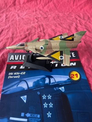 Maqueta Avión IAI Kfir-C2 Israel
