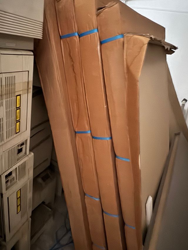 Parete divisoria ufficio legno e alluminio 