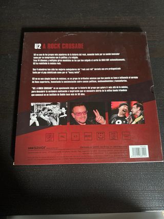 U2 A Rock Crusade DVD+Libro
